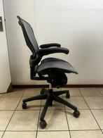 Herman Miller Aeron Bureaustoel - Full Option, Huis en Inrichting, Verzenden, Zwart, Zo goed als nieuw, Bureaustoel