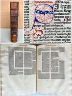 [Inkunabel] Gregor IX. - Decretales Gregorii IX. - 1486, Antiek en Kunst