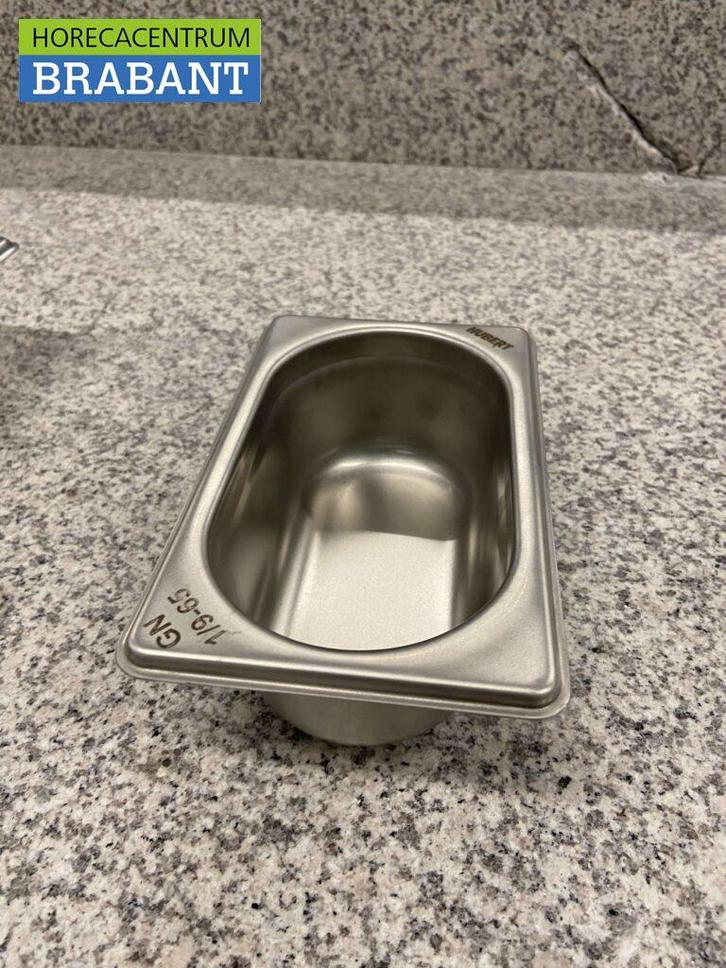 RVS Gastronorm bak GN bak 1/9 Diepte 65 mm Horeca, Zakelijke goederen, Horeca | Keukenapparatuur, Nieuw zonder verpakking, Ophalen of Verzenden