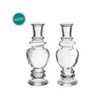 Gekleurd glazen flesje venice vaasje,kandelaar clear  / stuk, Hobby en Vrije tijd, Ophalen of Verzenden, Nieuw