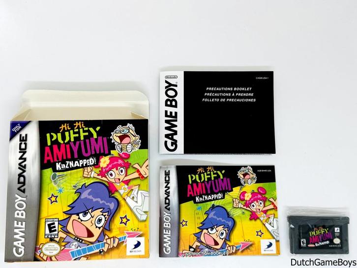 Gameboy Advance / GBA - Hi Hi Puffy Ami Yumi Kaznapped - USA, Spelcomputers en Games, Games | Nintendo Game Boy, Gebruikt, Verzenden