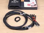 IKIGAI Kangai highend silver-gold audio speaker cables 2,0 m, Ophalen of Verzenden, Gebruikt, Overige kabels