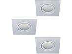 Veiling - 2x Eglo Areitio 98637 set van 3 inbouwarmaturen wi, Huis en Inrichting, Nieuw