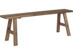 Mica Decorations Bold Houten Bankje - L108 x B20 x H37 cm -, Verzenden, Nieuw