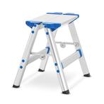 Keukentrapje - opvouwbaar - 16x31,5x28 cm - aluminium - b..., Doe-het-zelf en Verbouw, Ladders en Trappen, Ophalen of Verzenden
