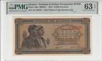 1942 Greece P 120a 10 000 Drachmai Pmg 63 Epq, Postzegels en Munten, Bankbiljetten | Europa | Niet-Eurobiljetten, Verzenden