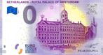 0 euro biljet Nederland 2019 - Royal Palace of Amsterdam, Verzenden