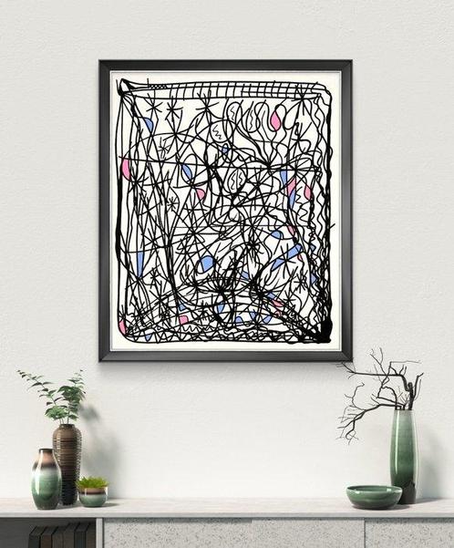 Sergio Romero - Código De Luz SRJ299, Antiek en Kunst, Kunst | Schilderijen | Modern