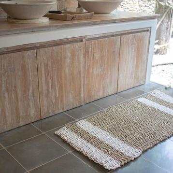 Sewu vloerkleed – handgemaakt comfort met natuurlijke look beschikbaar voor biedingen