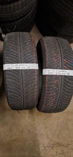 2x 225-55-18 Michelin Winter 6.1mm €50 Per Band 225 55 18, Ophalen, 18 inch, Gebruikt, Winterbanden