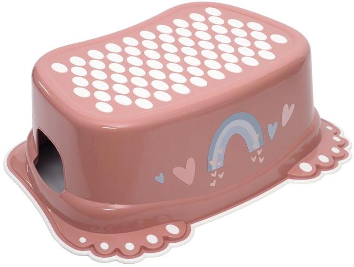 Tega Baby Meteo Old Rose Anti-slip Opstapje, Kinderen en Baby's, Badjes en Verzorging, Nieuw, Verzenden