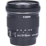 Tweedehands Canon EF-S 10-18mm f/4.5-5.6 IS STM CM9134, Groothoeklens, Gebruikt, Ophalen of Verzenden, Zoom