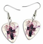 Plectrum ketting of sleutelhanger van een kruis cross, Verzamelen, Ophalen of Verzenden, Nieuw