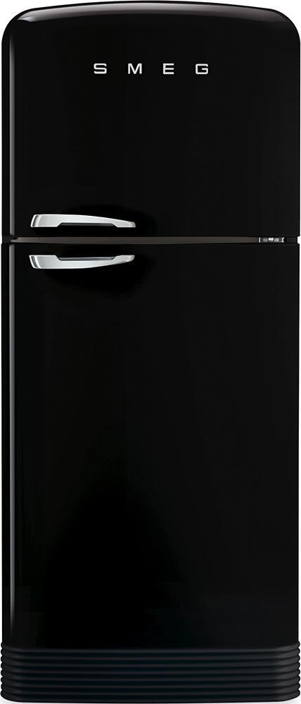 Smeg FAB50RBL5 koelkast zwart - rechtsdraaiend, Witgoed en Apparatuur, Koelkasten en IJskasten, 150 tot 200 liter, Energieklasse A of zuiniger