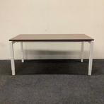 Tweedehands bureau 160x80 cm, hoogte verstelbaar - 4 poot,, Ophalen of Verzenden, In hoogte verstelbaar, Gebruikt, Bureau
