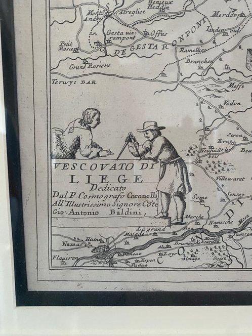België - Liege; Corso Geografico Universale - detailed map, Boeken, Atlassen en Landkaarten