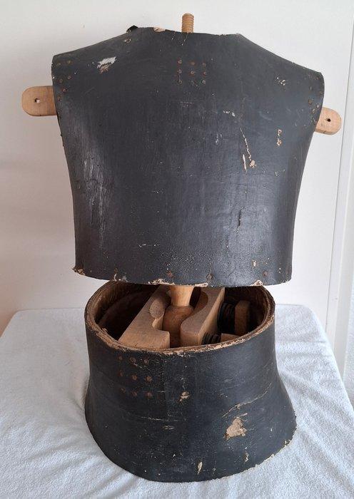 Mannequin - Verstelbare paspop - Papier-maché, Hout, Metaal, Antiek en Kunst, Curiosa en Brocante