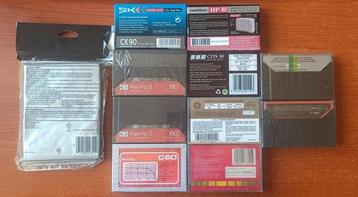 Empty sealed cassettes Including Mark II 90 FeCr (1982) beschikbaar voor biedingen