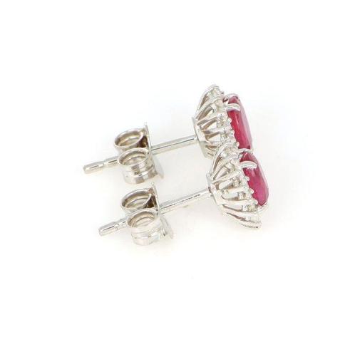 Zonder Minimumprijs - Oorbellen - 18 karaat Witgoud -, Sieraden, Tassen en Uiterlijk, Oorbellen