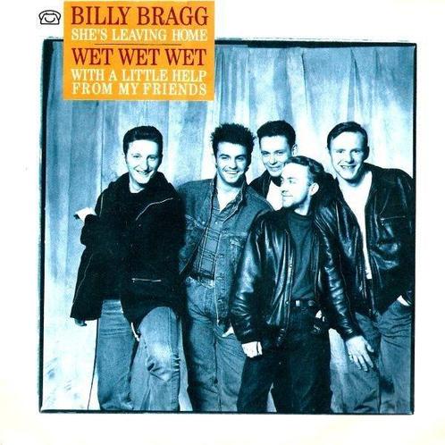 Wet Wet Wet / Billy Bragg - With A Little Help From My Frien, Cd's en Dvd's, Vinyl | Rock, Gebruikt, Ophalen of Verzenden