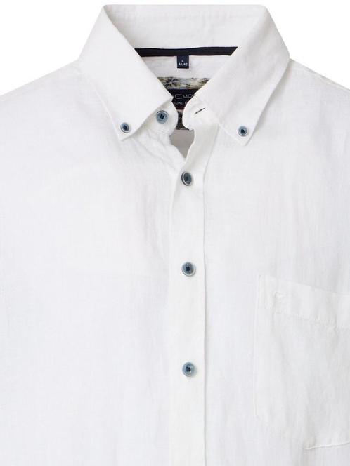 Linnen Casa Moda Wit Overhemd Button Down Boord, Kleding | Heren, Overhemden, Wit, Nieuw, Verzenden
