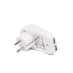 Benson Tussenstekker met dubbele USB lader - extra stopco..., Telecommunicatie, Mobiele telefoons | Telefoon-opladers, Ophalen of Verzenden