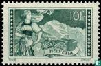 Zwitserland - Helvetia en de Jungfrau - 1931, Postzegels en Munten, Postzegels | Europa | Zwitserland, Verzenden, Postfris