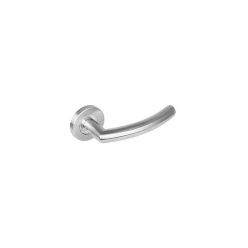 Intersteel Deurkruk Halfrond 90° op rozet - RVS, Doe-het-zelf en Verbouw, Hang- en Sluitwerk, Nieuw, Verzenden