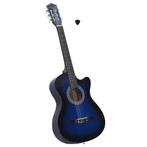 vidaXL Gitaar cutaway met 6 snaren western klassiek 38, Verzenden, Nieuw