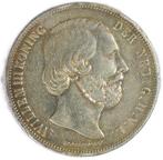 Nederland. Willem III. 2 1/2 Gulden 1852 - Higher Quality, Postzegels en Munten, Munten | Nederland