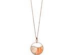 Skagen Dames Stainless Steel Parelmoer ketting One Size, Verzenden, Zo goed als nieuw