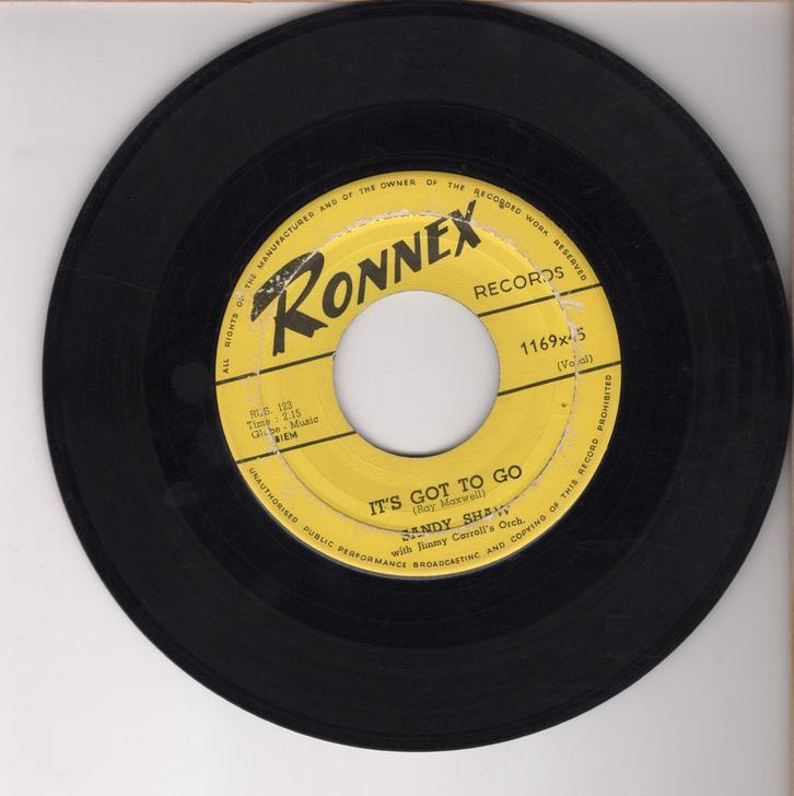 Sandy Shaw – Its Got To Go / Dont Change (1-7-Vinyl-..., Cd's en Dvd's, Vinyl Singles, Verzenden