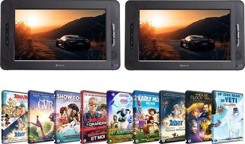 Supergroot 10 inch Portable DVD Twinset DVD, Audio, Tv en Foto, Dvd-spelers, Nieuw, Verzenden