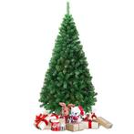 COSTWAY Kerstboom met Metalen Standaard Kunstkerstboom PVC N, Verzenden, Zo goed als nieuw