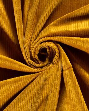 Jumbo Corduroy Stretch Oker, Hobby en Vrije tijd, Stoffen en Lappen, Geel, Nieuw