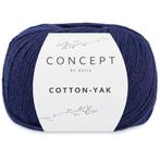 Katia Concept Cotton-Yak - 115 donkerblauw - Katoen / Jakw, Ophalen of Verzenden, Nieuw