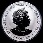 Australië. 1 Dollar 2023 Australia Zoo - Southern White
