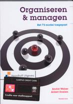 Organiseren amp managen 9789001775551, Zo goed als nieuw