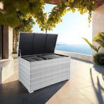 Kussenbox Oslo met aluminium frame 145x82,5x79,5cm - lichtgr, Verzenden, Nieuw