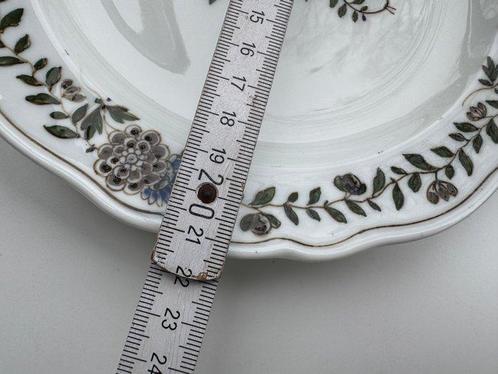 Meissen - Kupfer Gold - Bord - Indische Malerei - Porselein, Antiek en Kunst, Antiek | Glas en Kristal