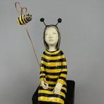 Ida - sculptuur, My bee- hand made - 26 cm - Keramiek - 2025, Antiek en Kunst