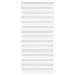 vidaXL Zebra rolgordijn 105x200 cm stofbreedte 100,9cm, Verzenden, Nieuw, Wit