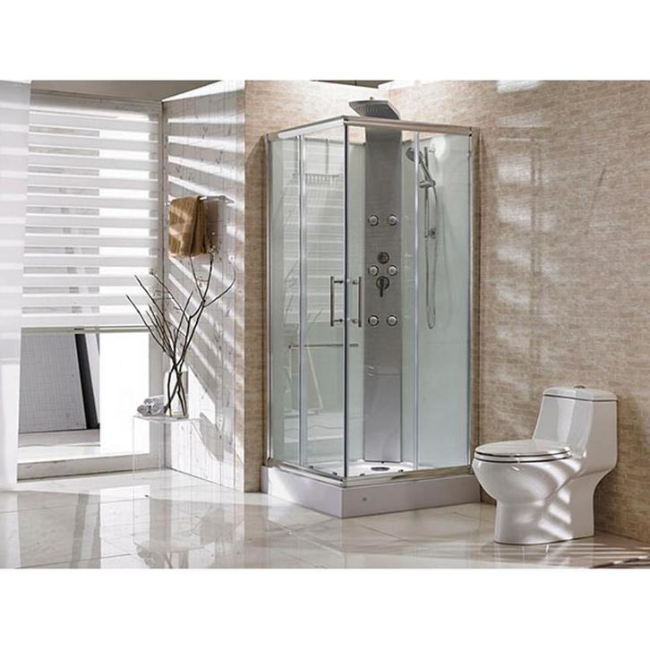 Xellanz Rainbow Complete Douchecabine - 90x90x218cm -, Doe-het-zelf en Verbouw, Sanitair, Nieuw, Glas, Ophalen of Verzenden