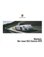 2011 PORSCHE 911 CARRERA GTS HARDCOVER BROCHUREDuits, Boeken, Auto's | Folders en Tijdschriften, Nieuw, Porsche, Author