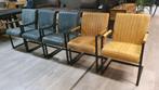 Set van 5x eetkamerstoel Ricardo in Kenia leder |  |, Huis en Inrichting, Stoelen, Ophalen, Nieuw, Industrieel