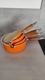 Le Creuset - Kookpottenset (4) - gietijzer, Antiek en Kunst