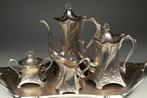 WMF / Geislingen - Koffie- en theeservies - Verzilverd, Antiek en Kunst, Antiek | Meubels | Stoelen en Banken