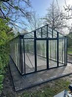 Hobbykas Kweekkas 3,44m x 9m Zwart INCL MONTAGE, Tuin en Terras, Gebruikt, Overige typen