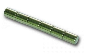Magneet Neodym cilinder L 6x ø7x10mm beschikbaar voor biedingen