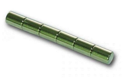 Magneet Neodym cilinder L 6x ø7x10mm, Zakelijke goederen, Kantoor en Winkelinrichting | Kantoorartikelen, Overige typen, Nieuw in verpakking